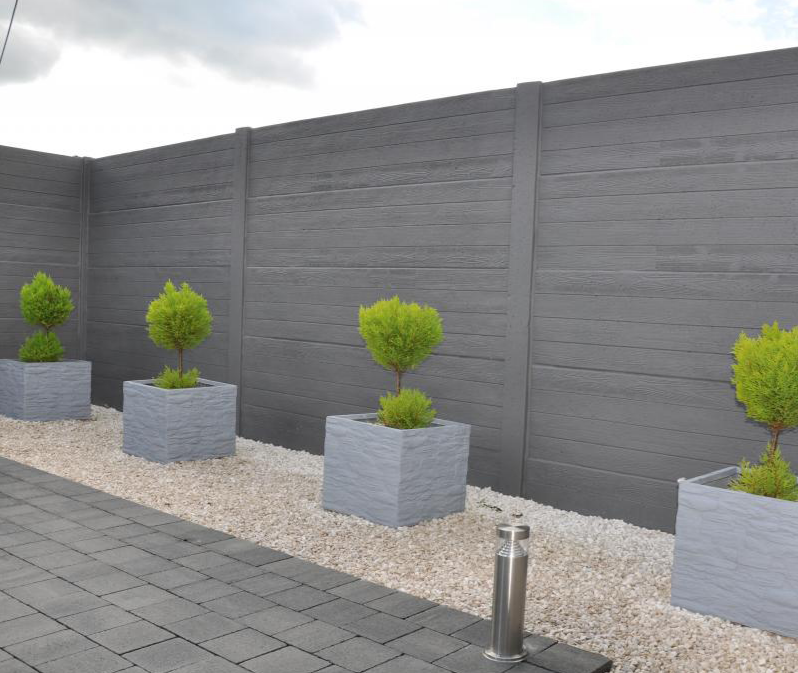 ClÃ´ture bÃ©ton dÃ©corative PLANCHE