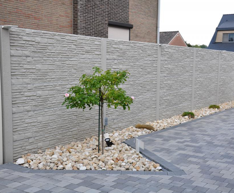 ClÃ´ture bÃ©ton dÃ©corative RURAL