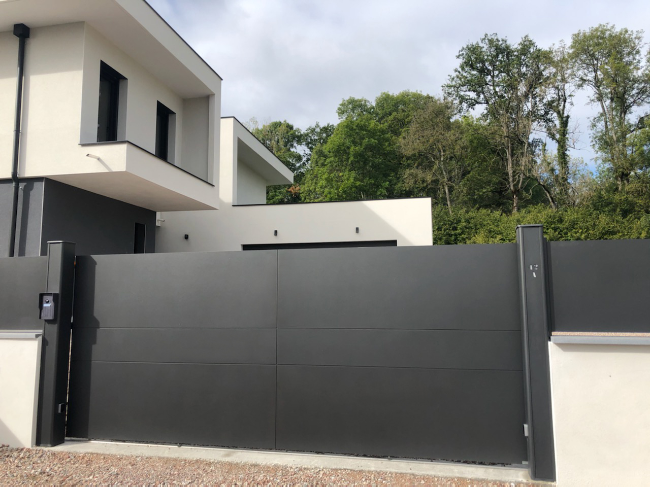 Portail aluminium KENAN